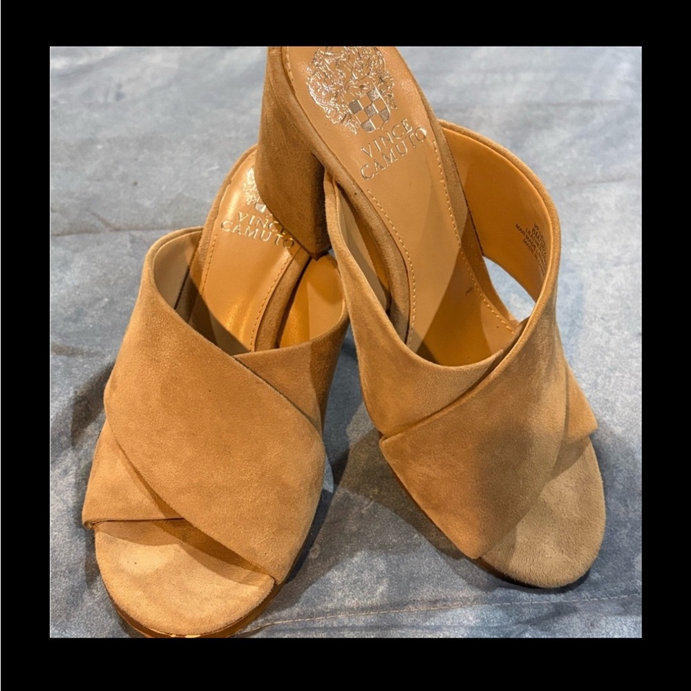 Vince Camuto Tan Sandals